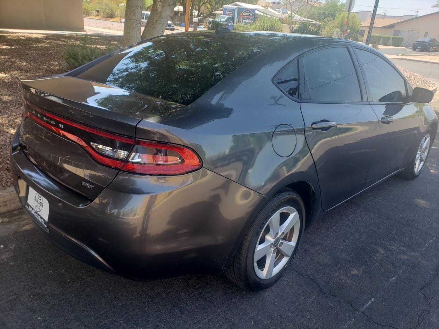 2015 /gray and black Dodge Dart SXT (1C3CDFBB5FD) with an 2.4L L4 DOHC 16V engine, 4-Speed Automatic transmission, located at 323 E Dunlap Ave., Phoenix, AZ, 85020, (602) 331-9000, 33.567677, -112.069000 - 2015 Dodge Dart,...... A Real Must See!!.... No accidents, Power everything, Ice cold ac, Clean Gray and Black interior with Black cloth seats in near perfect condition, power windows, power door locks, Stereo/CD Player, Phone sync, Bluetooth, clean Arizona title, Runs and Drives Excellent. Very cle - Photo#3